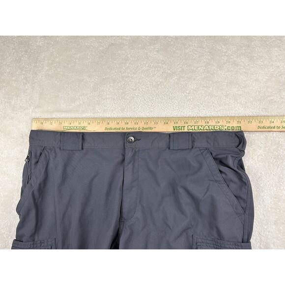 Duluth Trading Pants Men's 2XLx32 Grey Dry on The Fly Cargo Nylon Hiking Outdoor - Picture 4 of 7